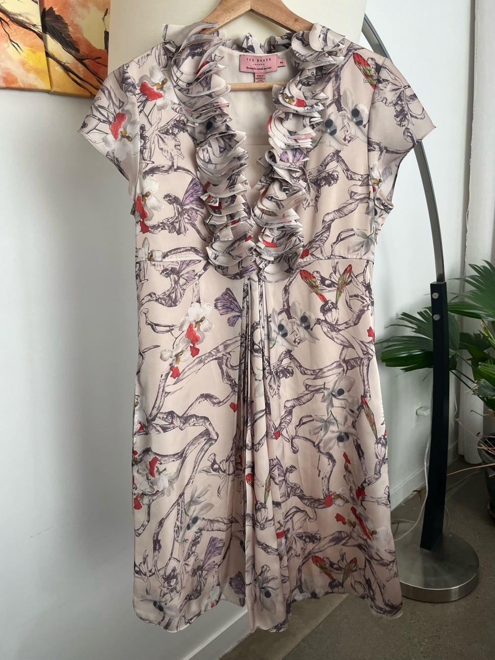 Ted Baker London Vetir Fairy Ruffle Dress